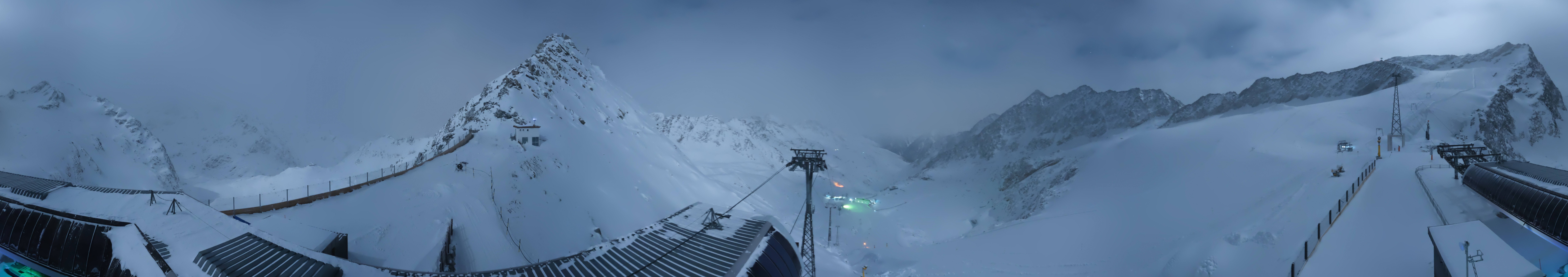 Archiv Foto Webcam Schwarze Schneid / Rettenbachgletscher