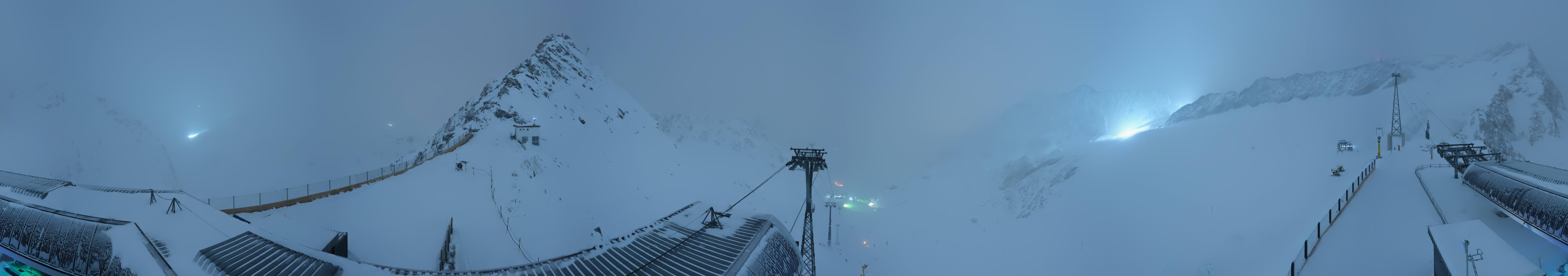 Archiv Foto Webcam Schwarze Schneid / Rettenbachgletscher