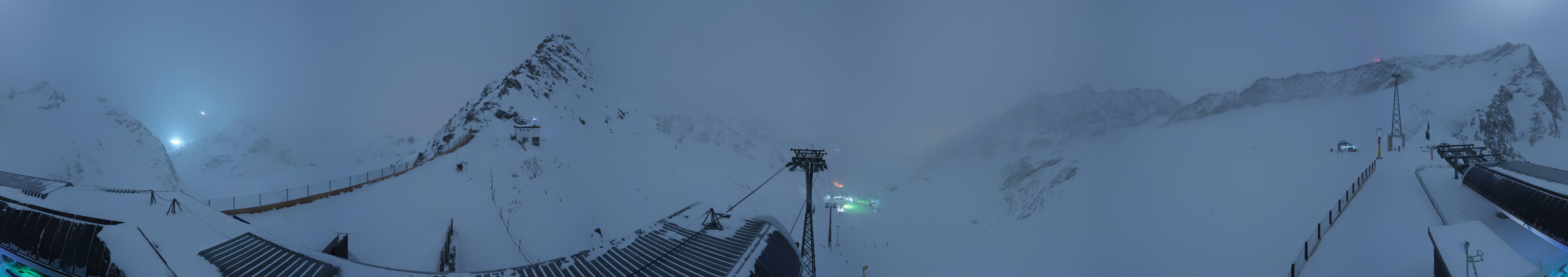 Archived image Webcam Rettenbach Glacier Sölden