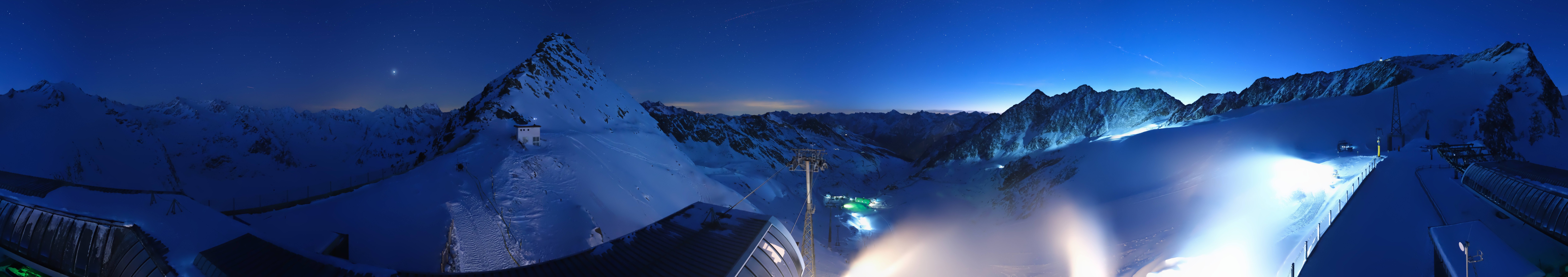 Archiv Foto Webcam Schwarze Schneid / Rettenbachgletscher