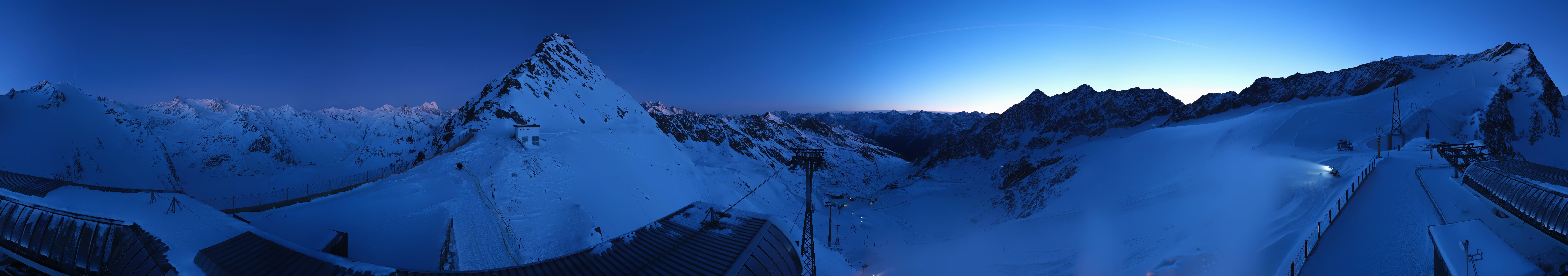 Archiv Foto Webcam Schwarze Schneid / Rettenbachgletscher