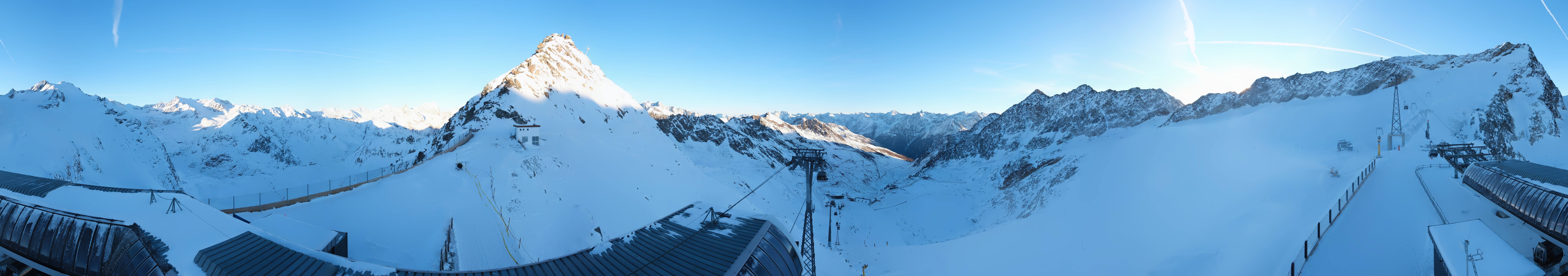 Archiv Foto Webcam Schwarze Schneid / Rettenbachgletscher