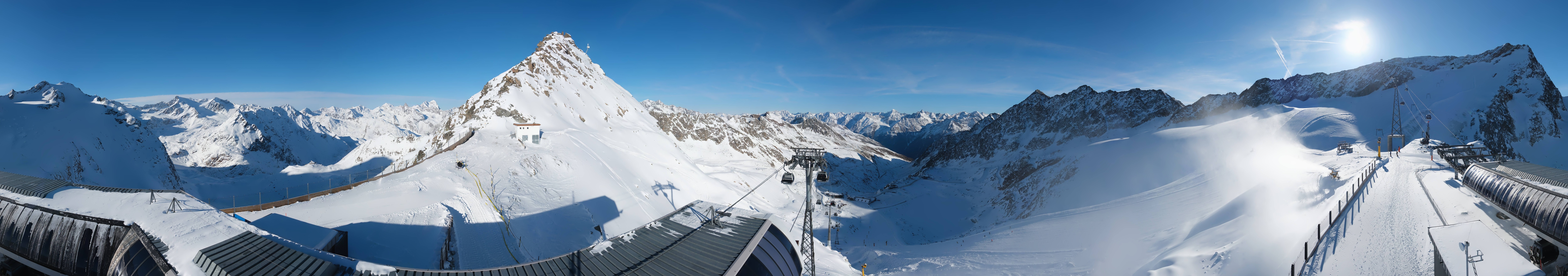 Archiv Foto Webcam Schwarze Schneid / Rettenbachgletscher
