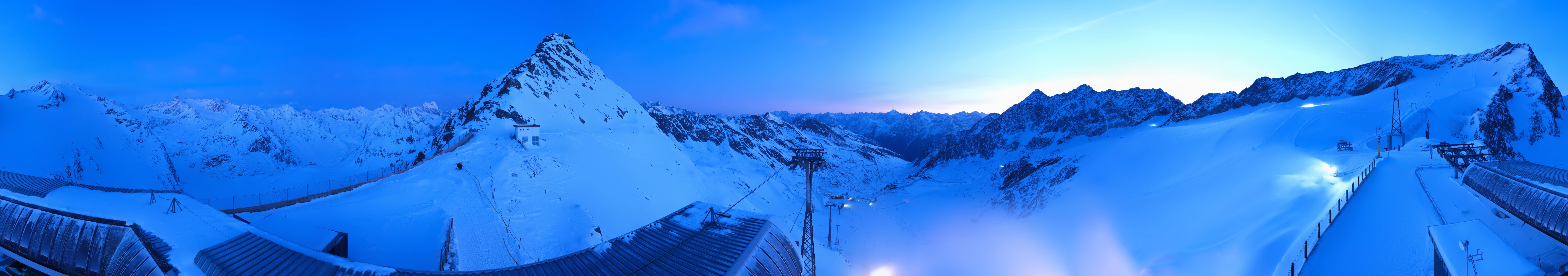 Archiv Foto Webcam Schwarze Schneid / Rettenbachgletscher