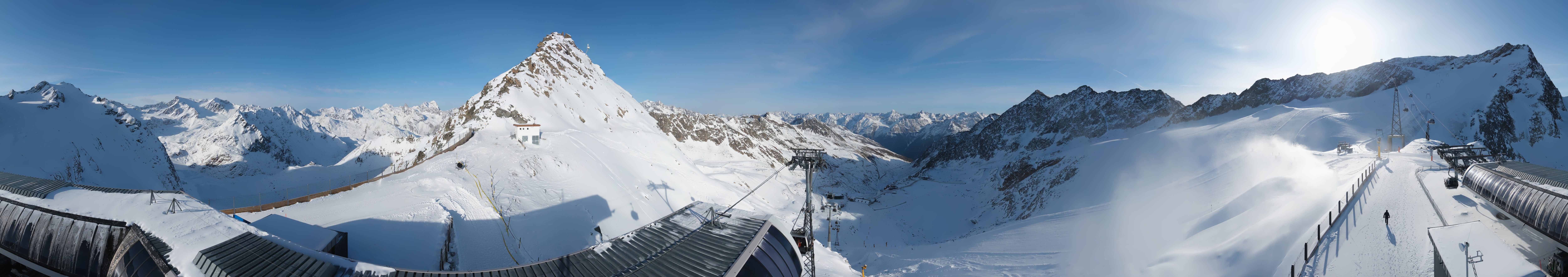 Archiv Foto Webcam Schwarze Schneid / Rettenbachgletscher