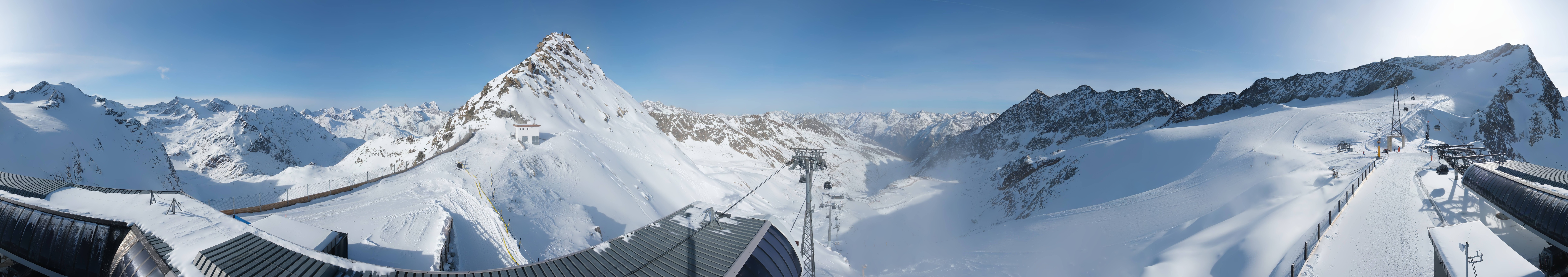 Archiv Foto Webcam Schwarze Schneid / Rettenbachgletscher