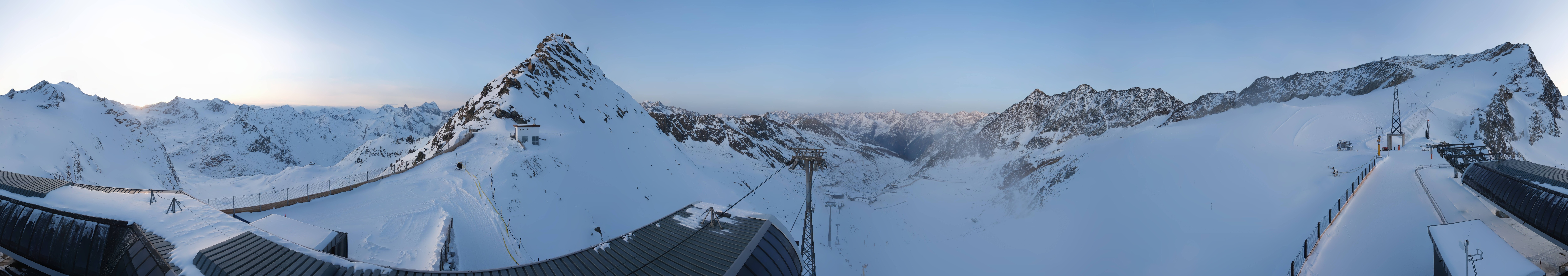 Archiv Foto Webcam Schwarze Schneid / Rettenbachgletscher