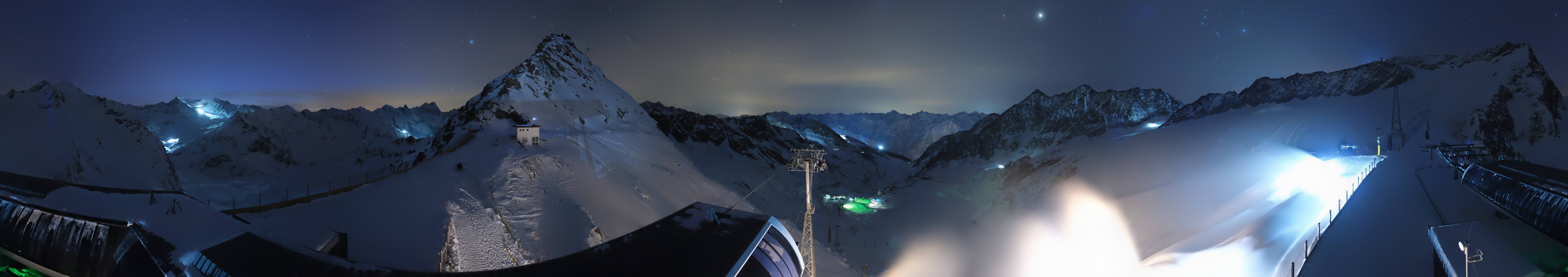 Archiv Foto Webcam Schwarze Schneid / Rettenbachgletscher