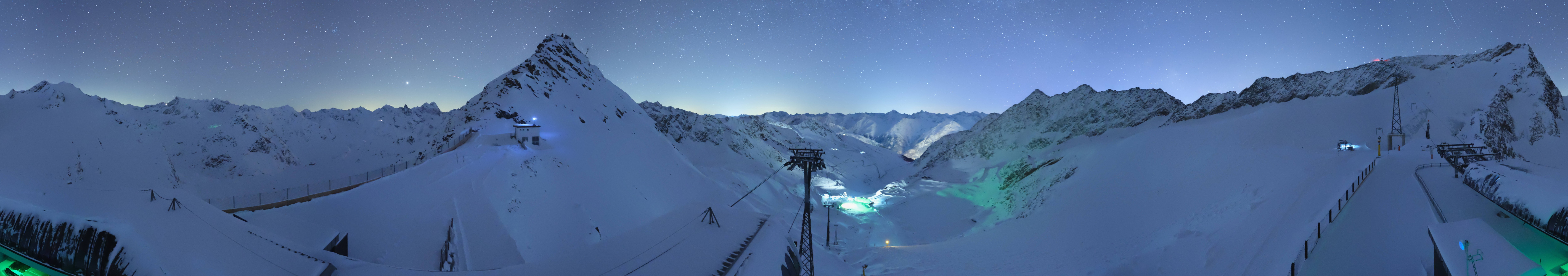 Archiv Foto Webcam Schwarze Schneid / Rettenbachgletscher