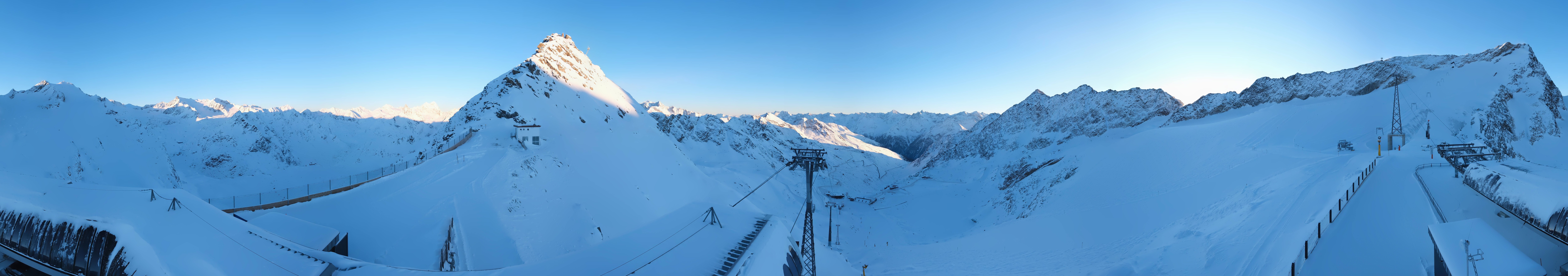 Archiv Foto Webcam Schwarze Schneid / Rettenbachgletscher