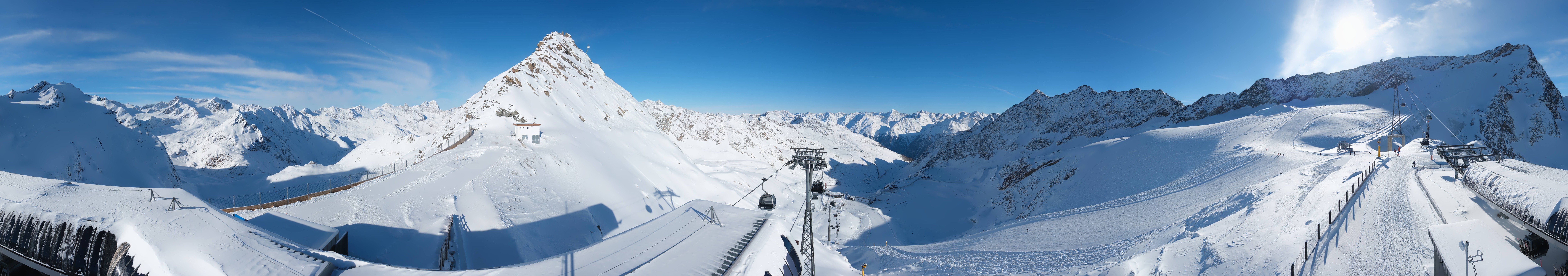 Archiv Foto Webcam Schwarze Schneid / Rettenbachgletscher