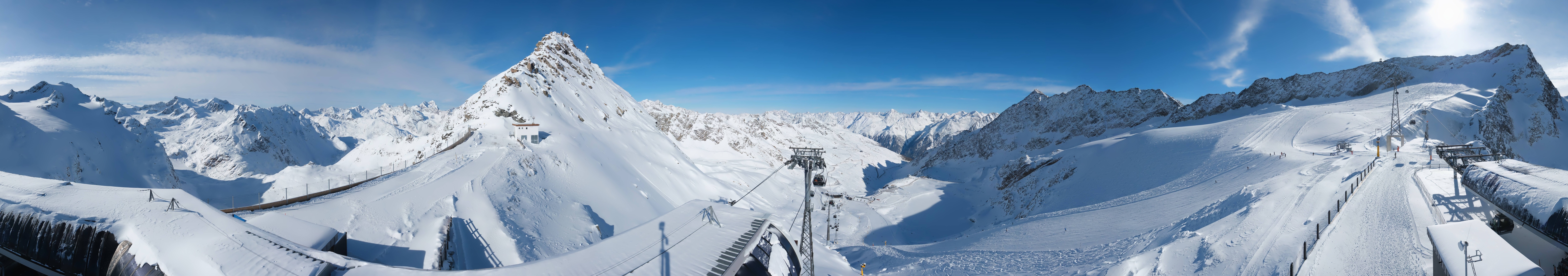 Archiv Foto Webcam Schwarze Schneid / Rettenbachgletscher