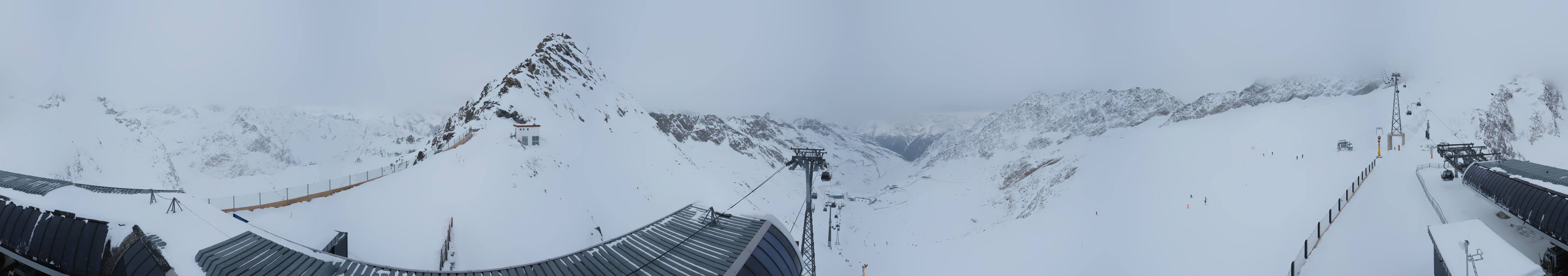 Archived image Webcam Rettenbach Glacier Sölden