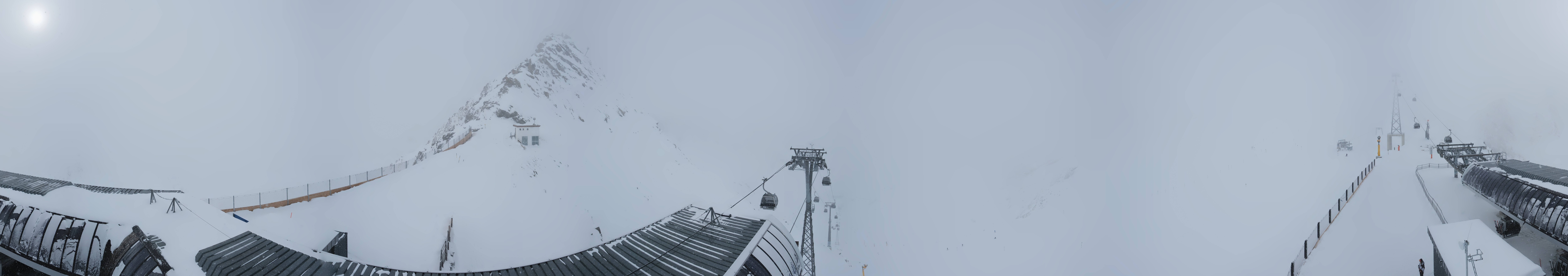 Archived image Webcam Rettenbach Glacier Sölden