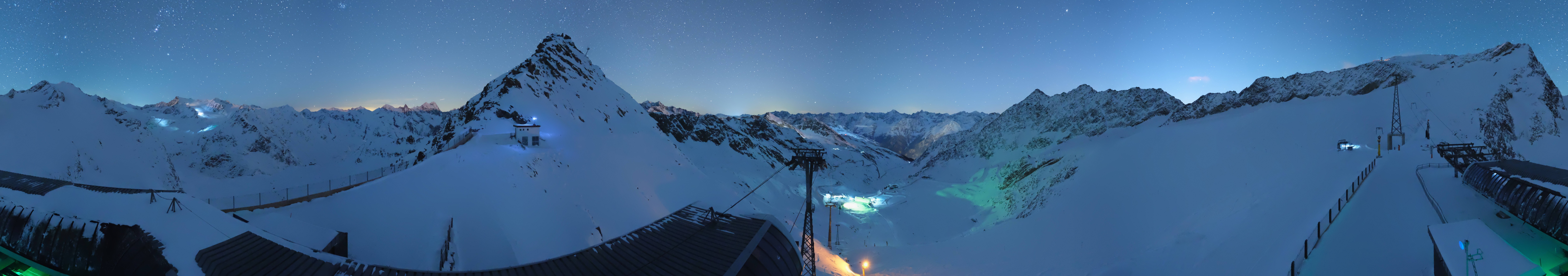 Archiv Foto Webcam Schwarze Schneid / Rettenbachgletscher