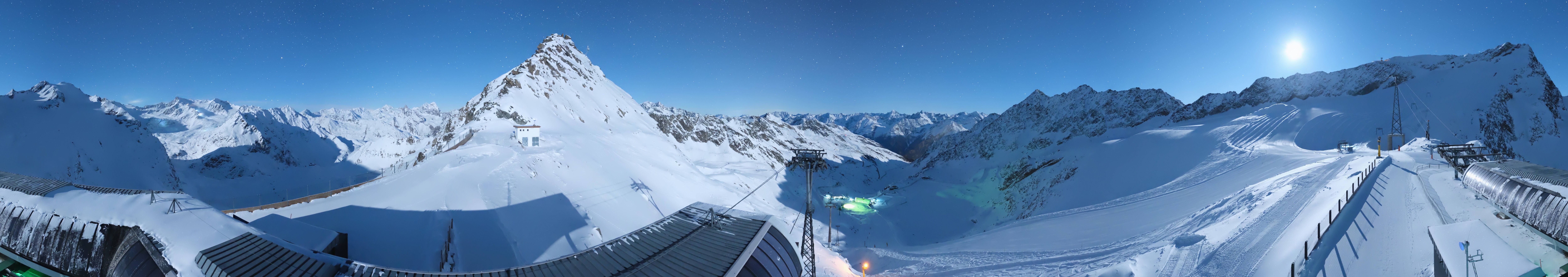 Archiv Foto Webcam Schwarze Schneid / Rettenbachgletscher