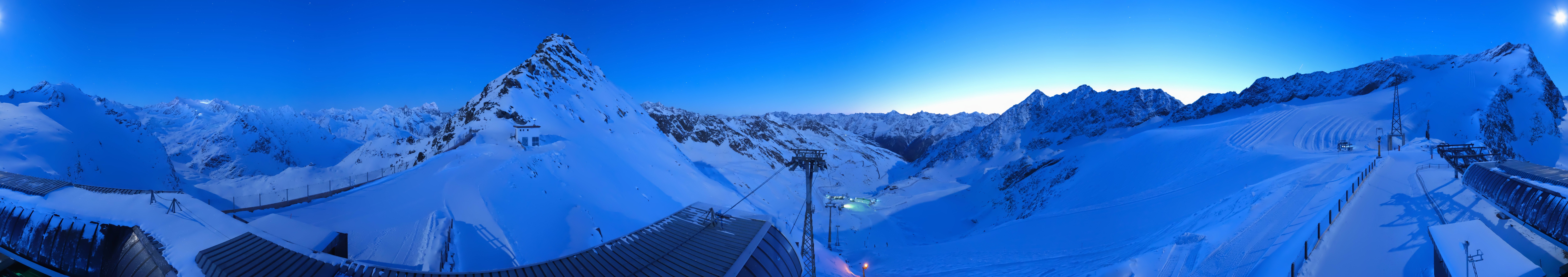 Archiv Foto Webcam Schwarze Schneid / Rettenbachgletscher