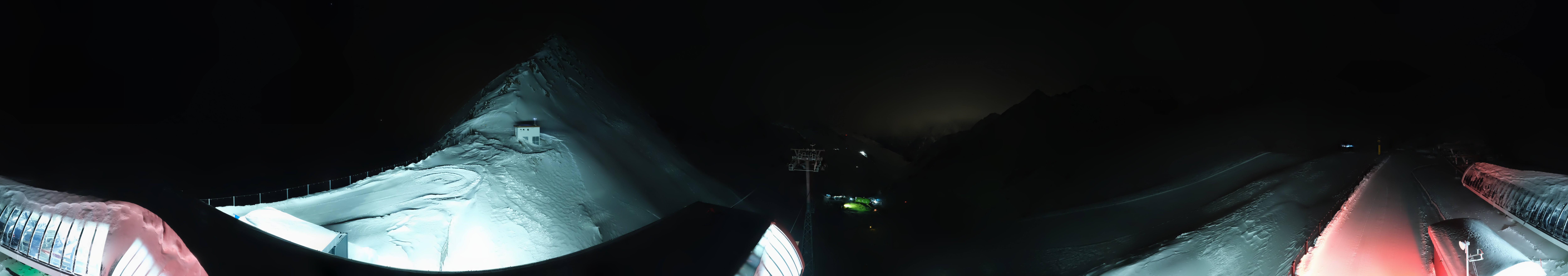 Archiv Foto Webcam Schwarze Schneid / Rettenbachgletscher