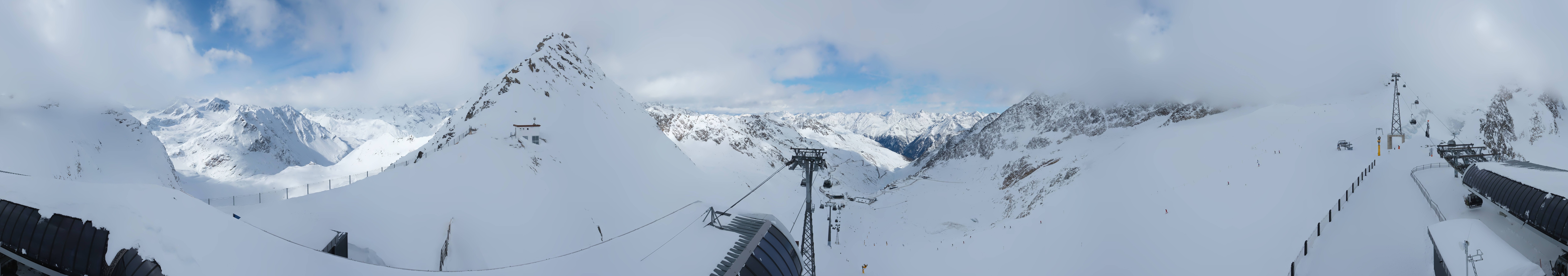 Archiv Foto Webcam Schwarze Schneid / Rettenbachgletscher