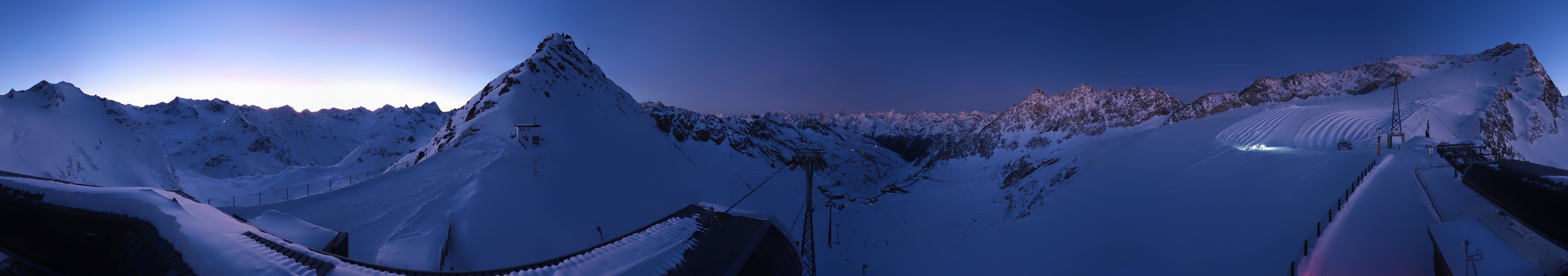 Archived image Webcam Rettenbach Glacier Sölden