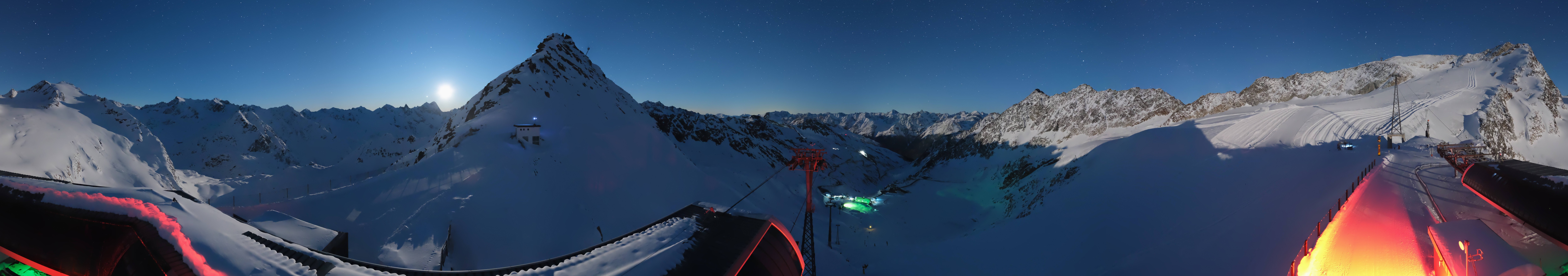 Archiv Foto Webcam Schwarze Schneid / Rettenbachgletscher