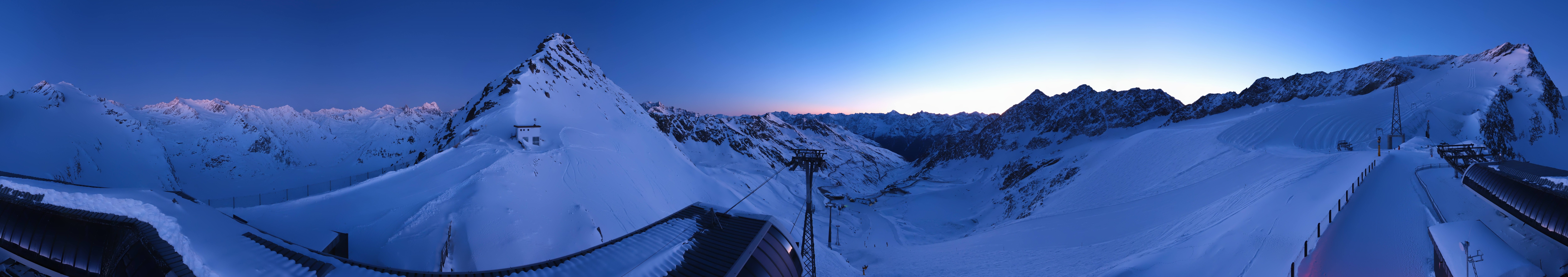 Archiv Foto Webcam Schwarze Schneid / Rettenbachgletscher