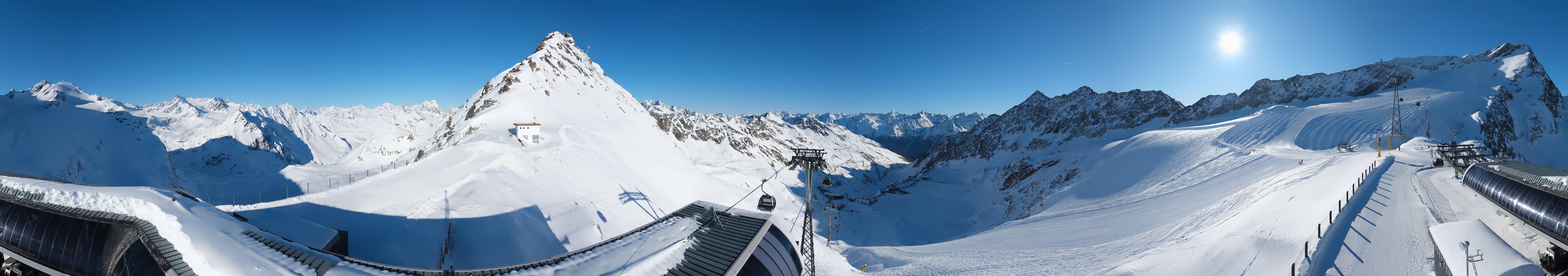 Archiv Foto Webcam Schwarze Schneid / Rettenbachgletscher