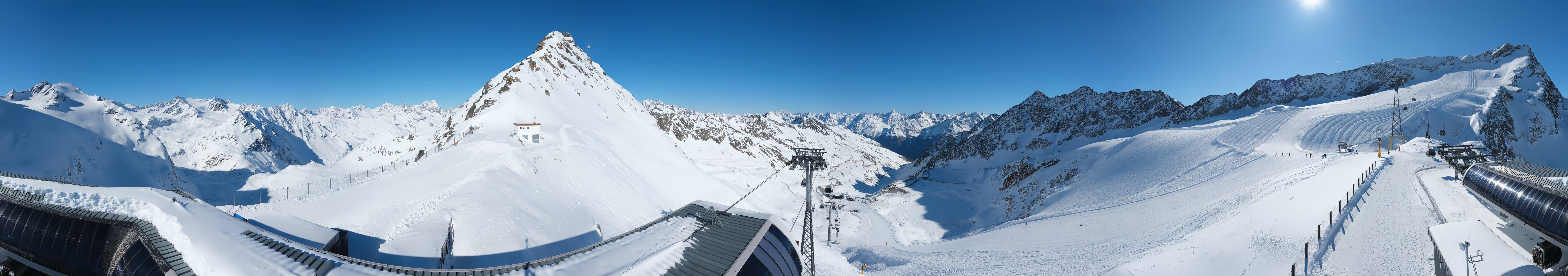 Archiv Foto Webcam Schwarze Schneid / Rettenbachgletscher