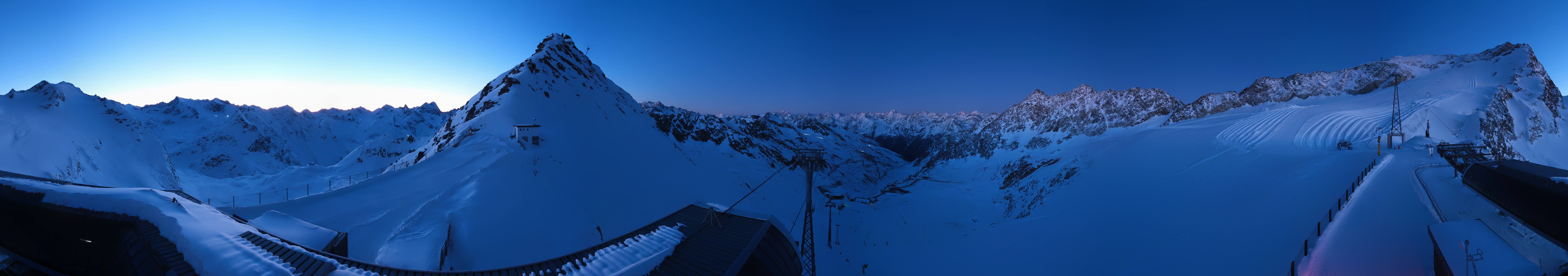 Archiv Foto Webcam Schwarze Schneid / Rettenbachgletscher