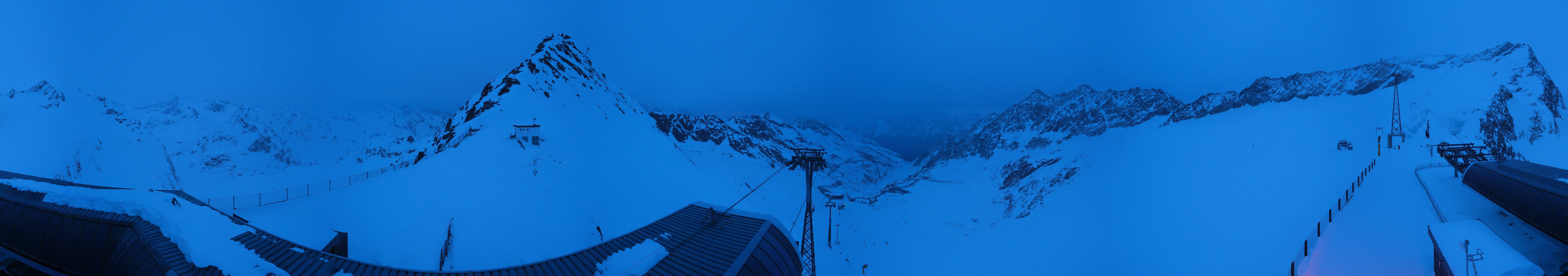 Archived image Webcam Rettenbach Glacier Sölden