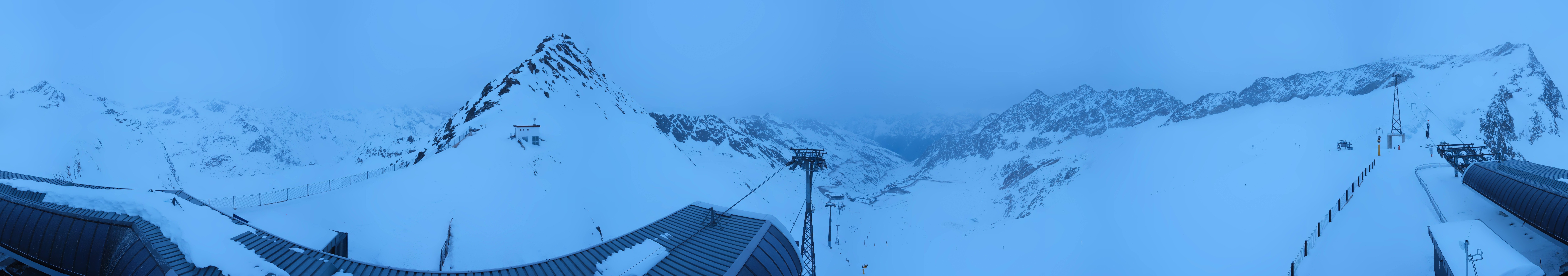 Archiv Foto Webcam Schwarze Schneid / Rettenbachgletscher