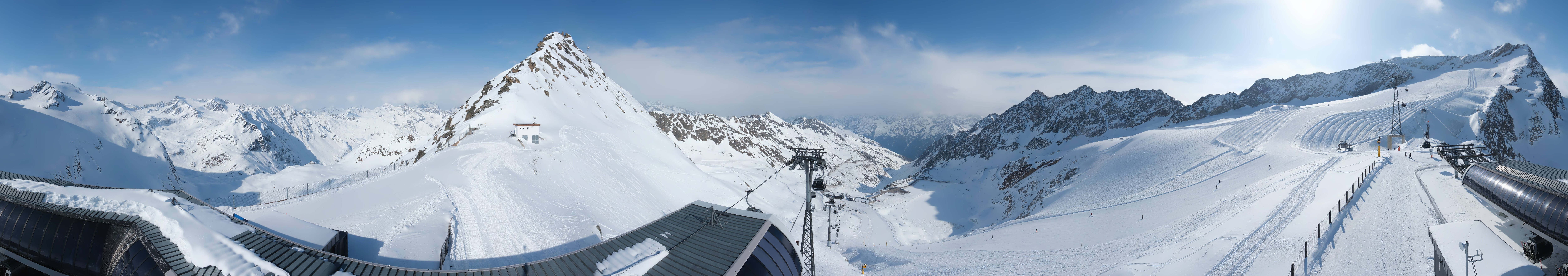 Archiv Foto Webcam Schwarze Schneid / Rettenbachgletscher