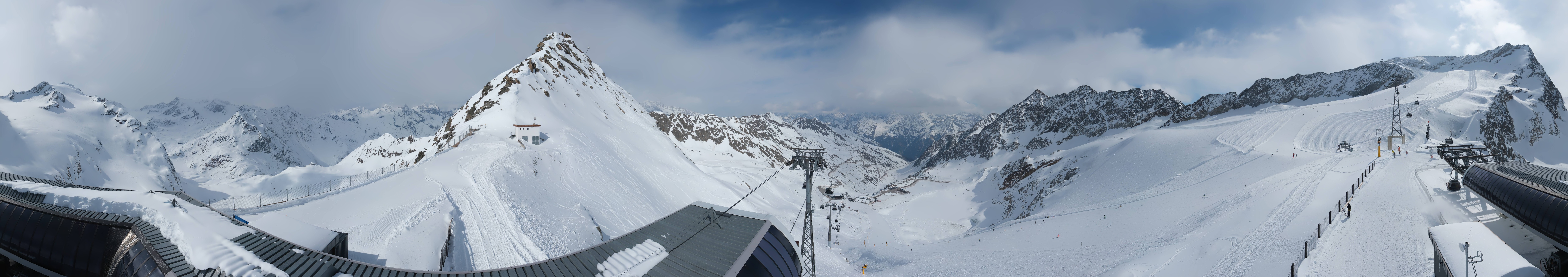 Archiv Foto Webcam Schwarze Schneid / Rettenbachgletscher