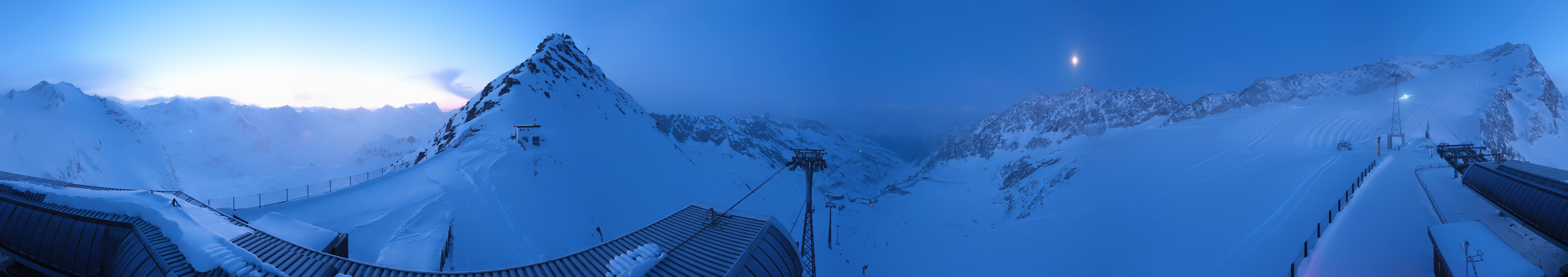 Archiv Foto Webcam Schwarze Schneid / Rettenbachgletscher