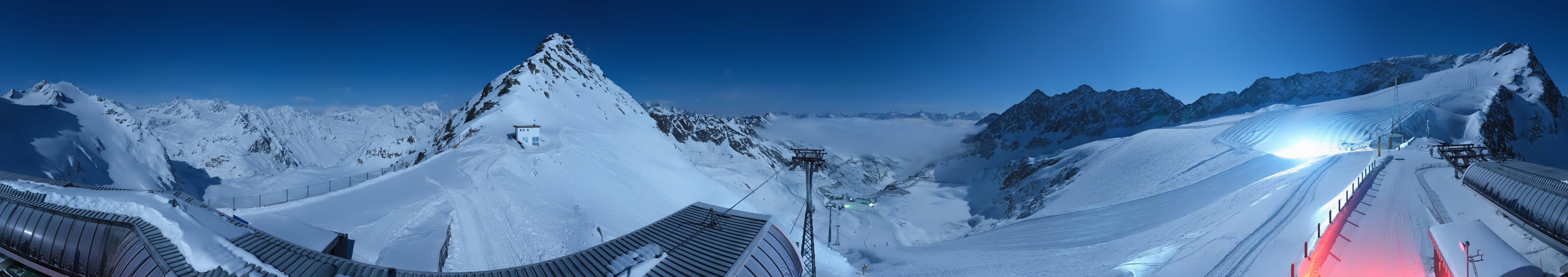 Archiv Foto Webcam Schwarze Schneid / Rettenbachgletscher