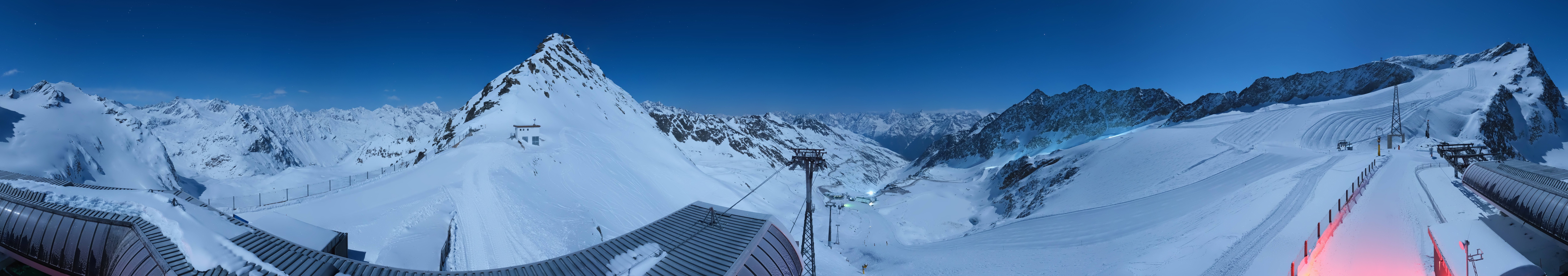 Archiv Foto Webcam Schwarze Schneid / Rettenbachgletscher