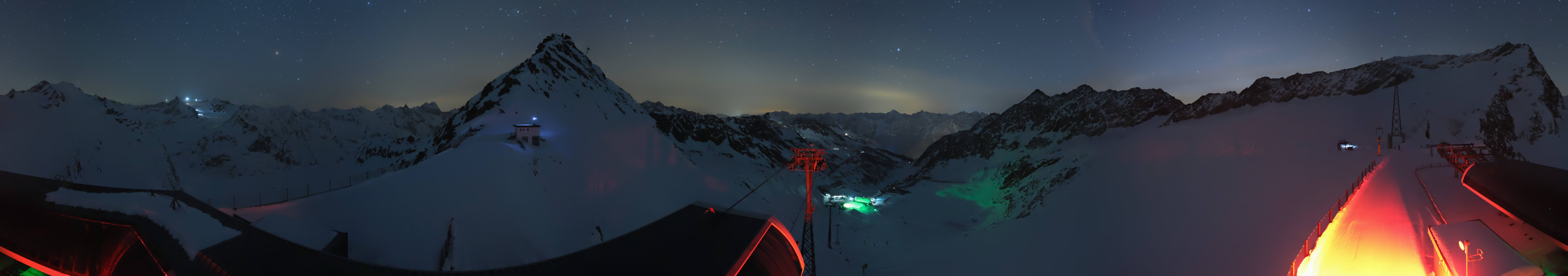 Archiv Foto Webcam Schwarze Schneid / Rettenbachgletscher