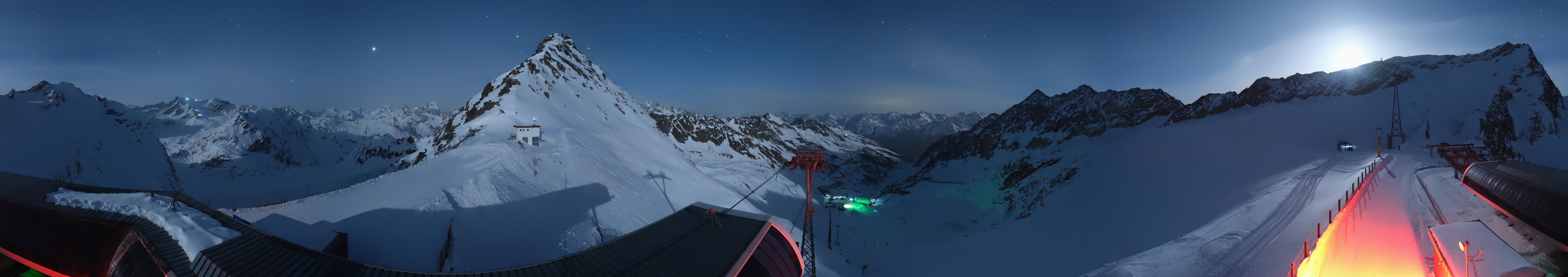 Archiv Foto Webcam Schwarze Schneid / Rettenbachgletscher