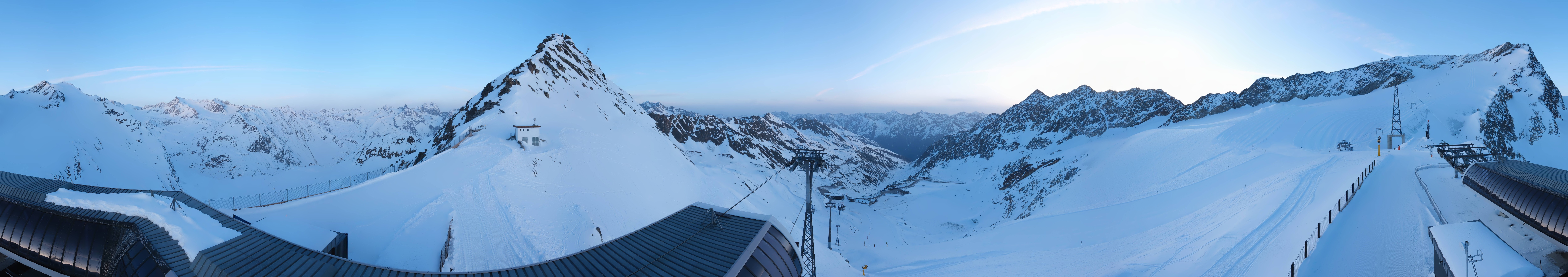 Archiv Foto Webcam Schwarze Schneid / Rettenbachgletscher