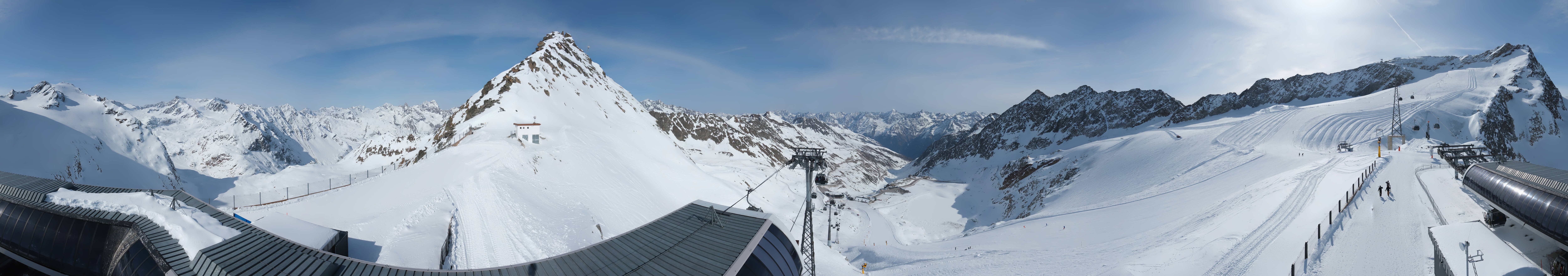 Archiv Foto Webcam Schwarze Schneid / Rettenbachgletscher