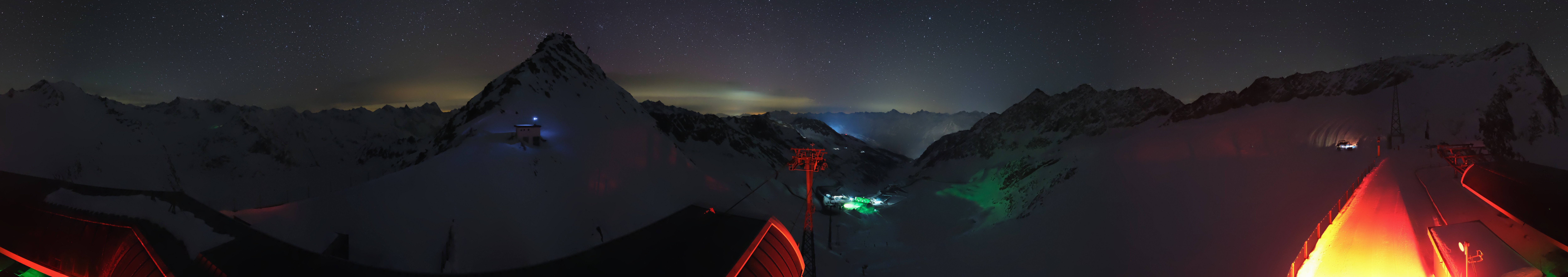 Archiv Foto Webcam Schwarze Schneid / Rettenbachgletscher