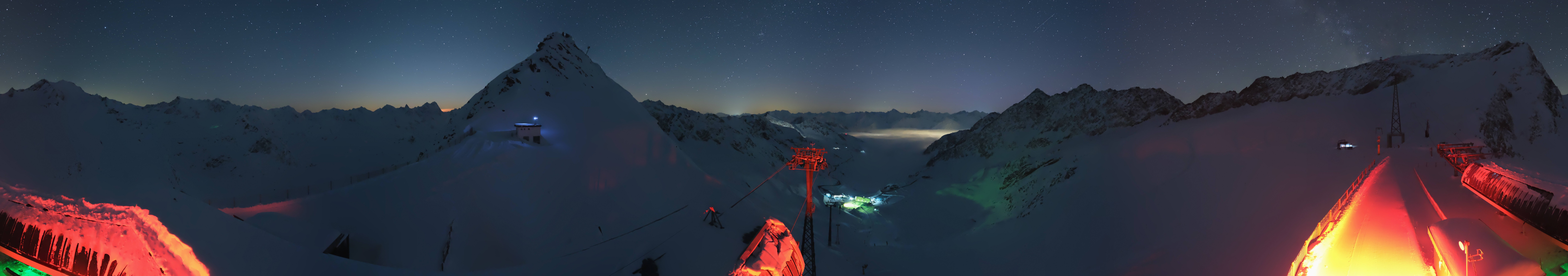 Archiv Foto Webcam Schwarze Schneid / Rettenbachgletscher