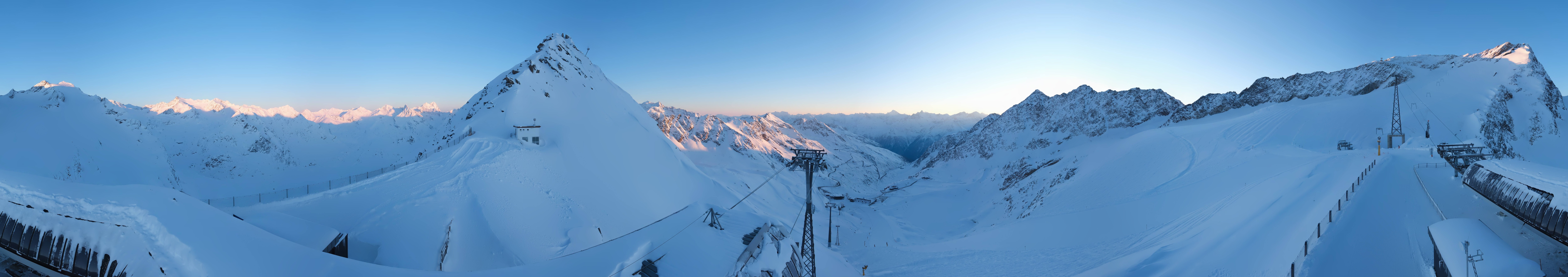 Archiv Foto Webcam Schwarze Schneid / Rettenbachgletscher