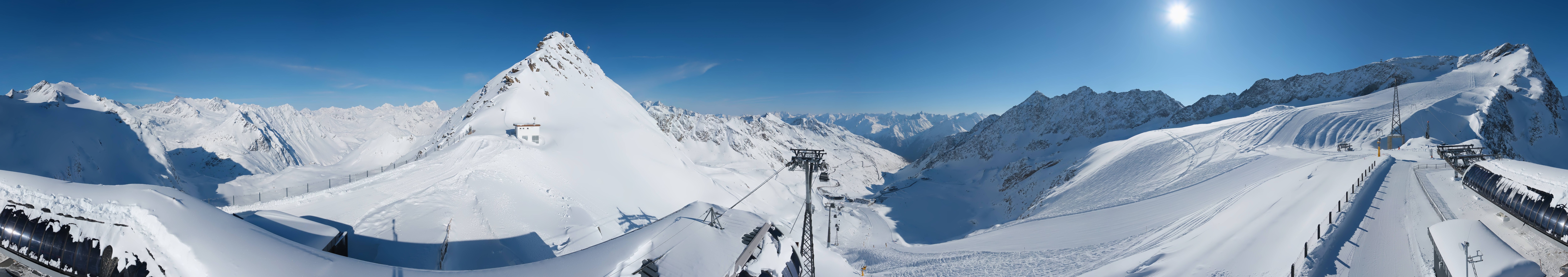 Archiv Foto Webcam Schwarze Schneid / Rettenbachgletscher