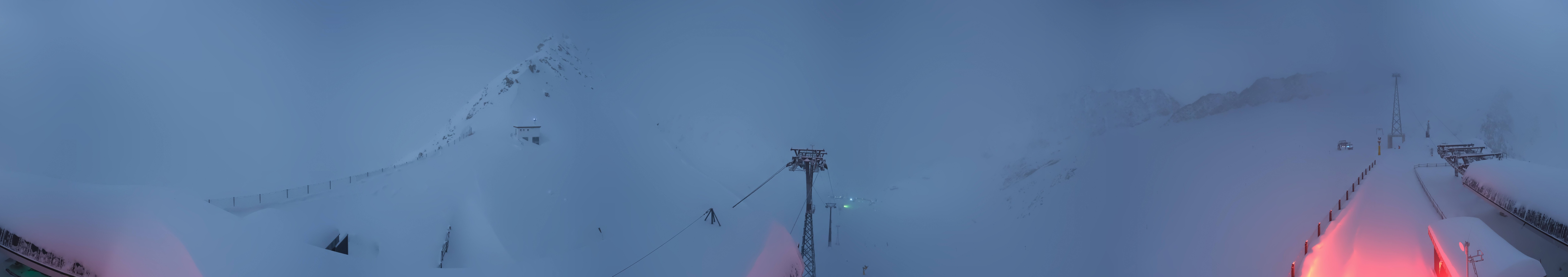 Archiv Foto Webcam Schwarze Schneid / Rettenbachgletscher