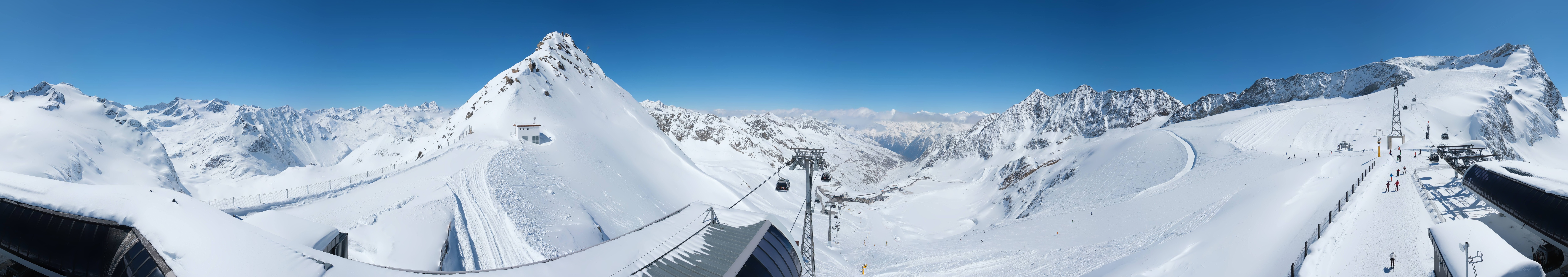 Archived image Webcam Rettenbach Glacier Sölden