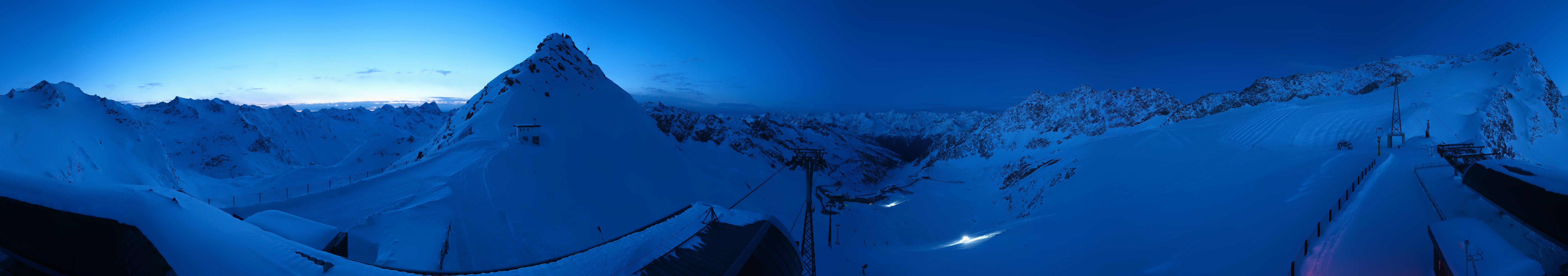 Archived image Webcam Rettenbach Glacier Sölden
