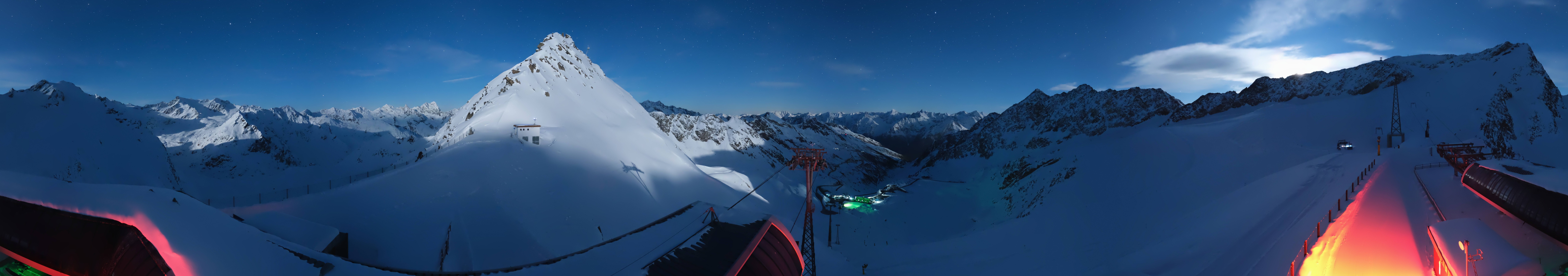 Archiv Foto Webcam Schwarze Schneid / Rettenbachgletscher