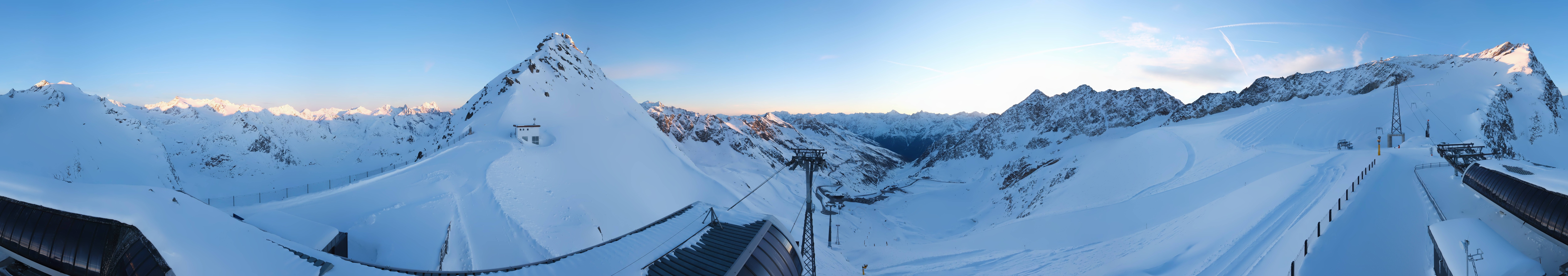 Archiv Foto Webcam Schwarze Schneid / Rettenbachgletscher