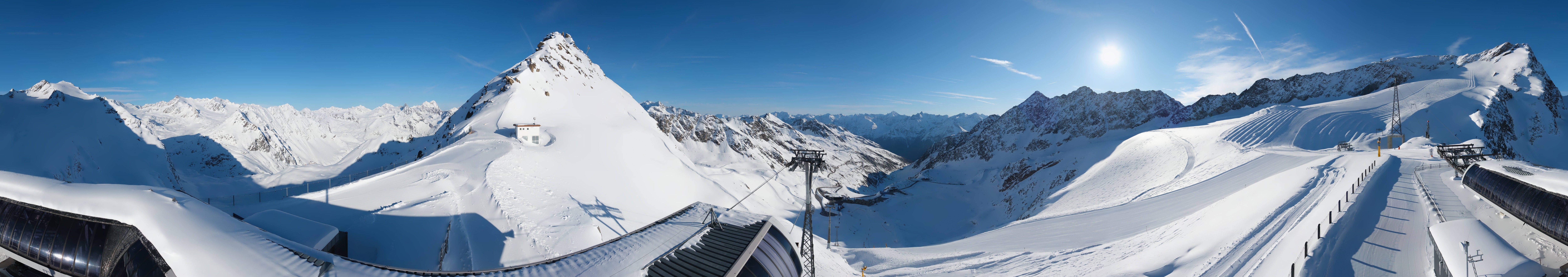 Archiv Foto Webcam Schwarze Schneid / Rettenbachgletscher